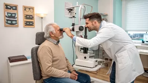 Hospital Emphasizes Self-Testing for Eye Patients